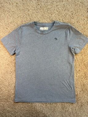 Abercrombie Kids Boy's Gray Short Sleeve Crew Neck T-Shirt Size 13/14